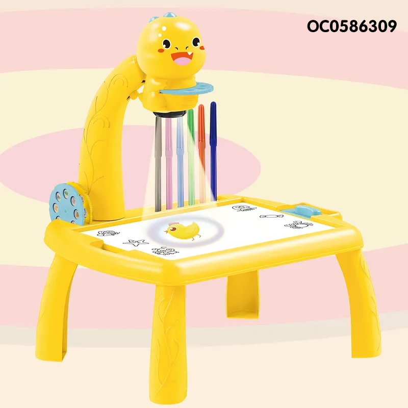Table Toy Erasable Education Children LED Drawing Montessori Educational Board Toy