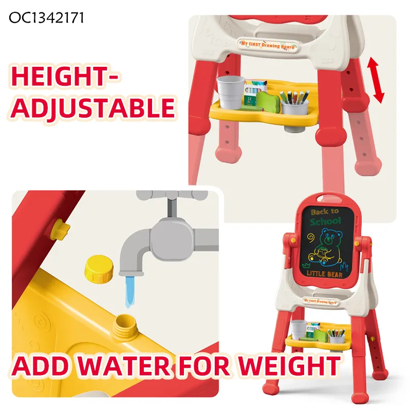 Wholesale Magnetic Educational Toys Kids Double Sided Erasable Whiteboard Toy Drawing Pad Board