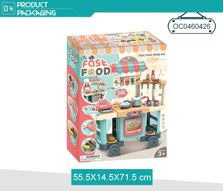 New Pretend Set Kitchen Product Cooking Toy Set