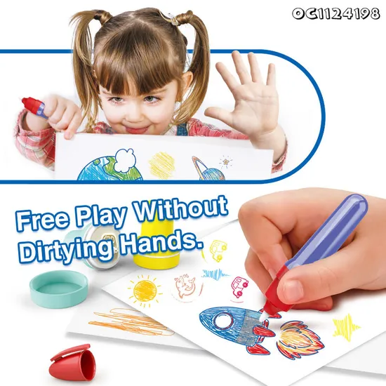 Wholesale Crafts DIY Creative Montessori Educational Custom Art Painting Drawing Popular DIY Tool Toys for Kids