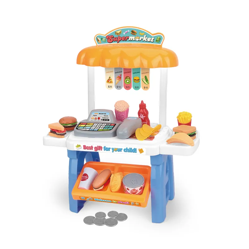 Wholesale Kids Pretend Play Food Plastic Pretend Role Play Toy Kids Children's Kitchen Set