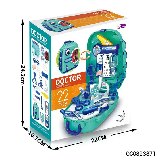 Wholesale Medical Game Kids Pretend Plastic Toys Montessori Interactive Doctor Play Set