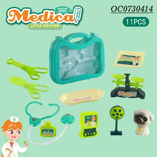 Wholesale Promotional Gift Kids Plastic Pretend Educational Montessori Doctor Role Play Toys for Kids