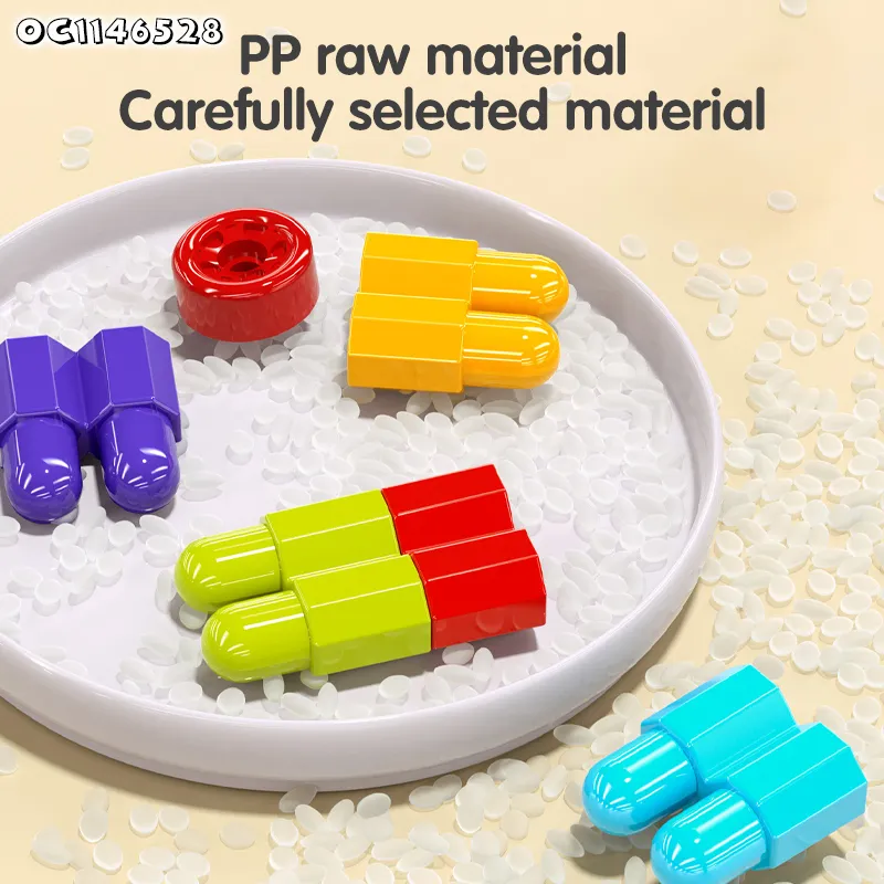 Wholesale Educational Creative Montessori Plastic 800PCS Building Block Toy