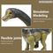 Hot Selling Life Size 2.4GHz Remote Control Simulation Walking RC Dinosaur Plastic Brachiosaurus Model Toys for Kids Children