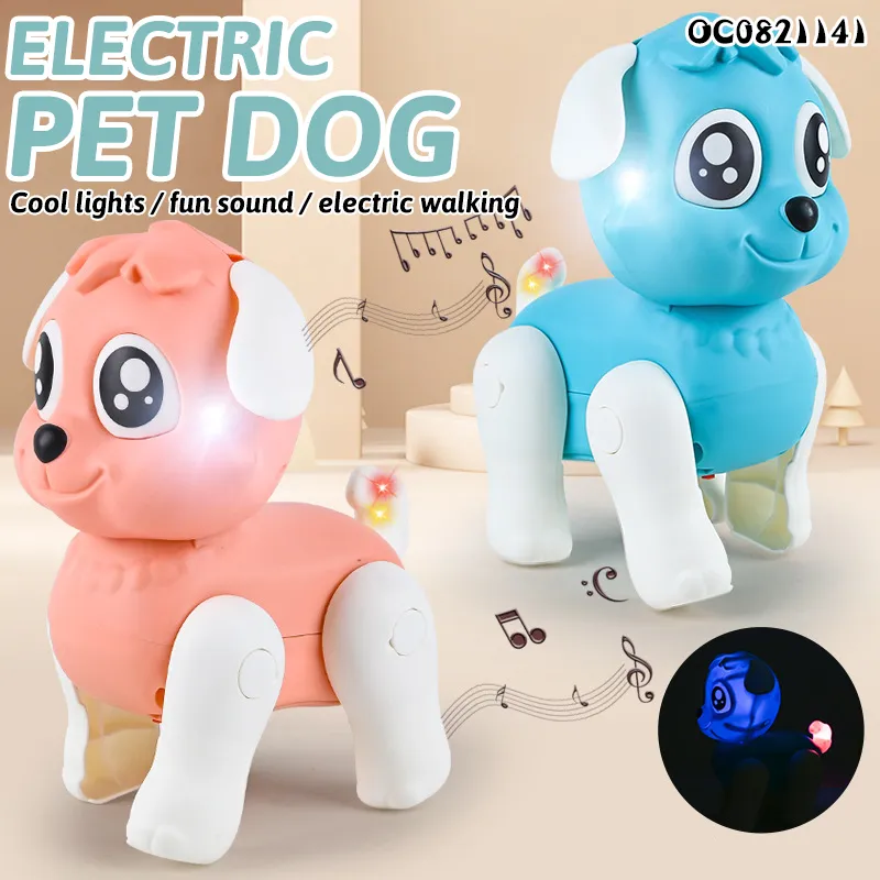 Light Music Wholesale Battery Operated Plastic Animal Light Music Electric Toy
