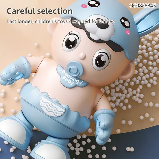 Wholesale Musical Plastic Dancing Dolls Electronic Walking Toys for Kids Girls Baby Toy with Light