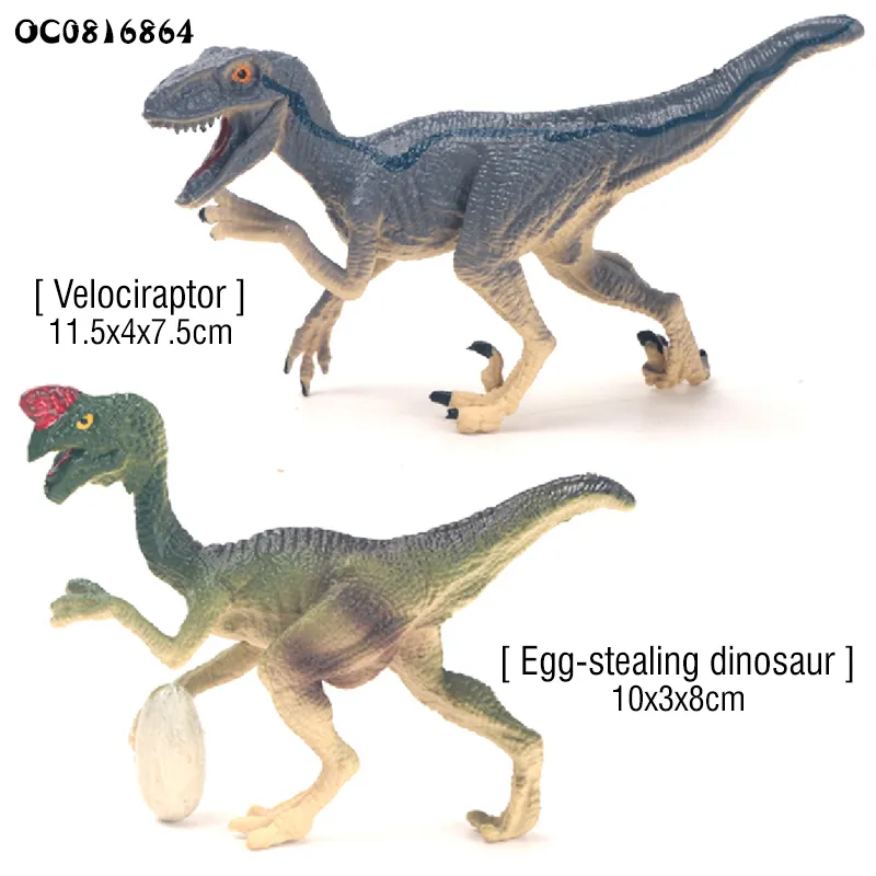 Wholesale Custom Solid Plastic Dinosaur Toy PVC Models Toy for Kids