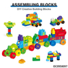 Wholesale Montessori Educational Construction Plastic Building Block DIY Toy