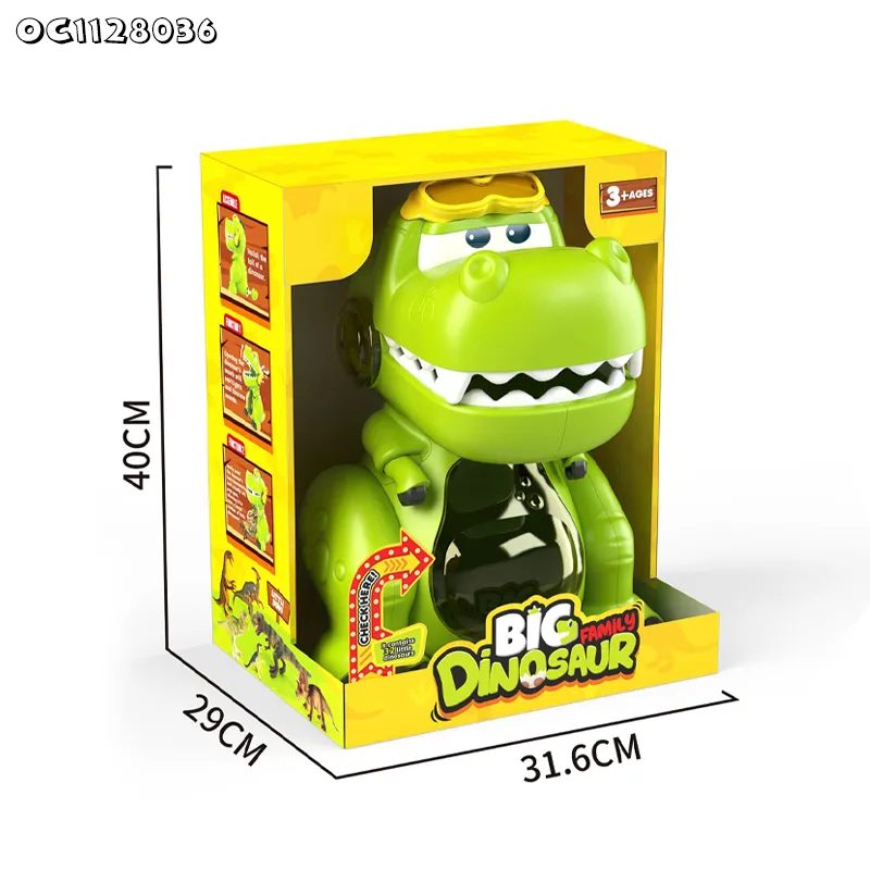 Wholesale Dinosaur Packaged Box Collectable Simulation Realistic PVC Animal Dinosaur Toys for 5 Year Old Boy Made in China