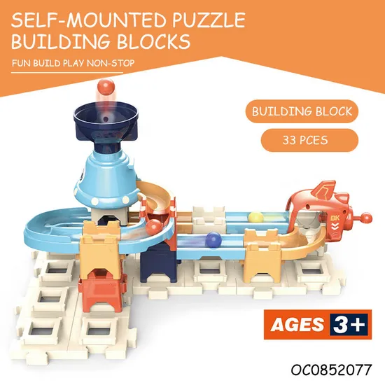Wholesale Montessori Educational Roll Ball Baby Building Block Toy