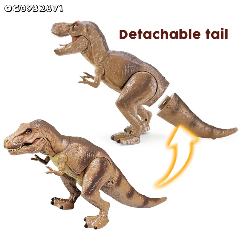 Remote Control Simulation Walking RC Tyrannosaurs T-Rex Large Plastic Dinosaur Toys Made in China with Sound