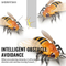 Wholesale Sensing Function Electronic Insects Flying Bee Remote Control Toys for Children with Light