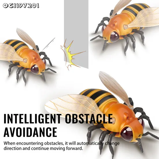 Wholesale Sensing Function Electronic Insects Flying Bee Remote Control Toys for Children with Light
