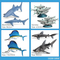Wholesale PVC Toy Custom Realistic Animal Plastic 3D Fish Model Toys for Children