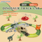 181PCS Dinosaur Theme Adventure Jigsaw Puzzle Track Cars DIY Assembling Rail Car Toys Slot Toys with Electric Dinosaur Car