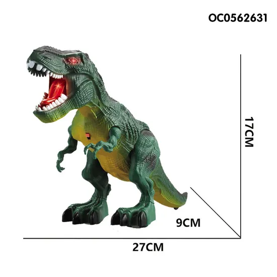 Simulation Tyrannosaurus Electric Walking Dinosaurs Toys for Kids with Light Sound
