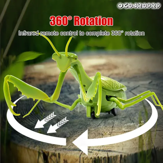 Wholesale Plastic 3D Models Remote Control Crawling Insect Remote Control Animal Toy