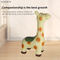 Wholesale Plastic Baby Kids Popular Animal Cartoon 3D Giraffe Sofa Seat Chair Toy