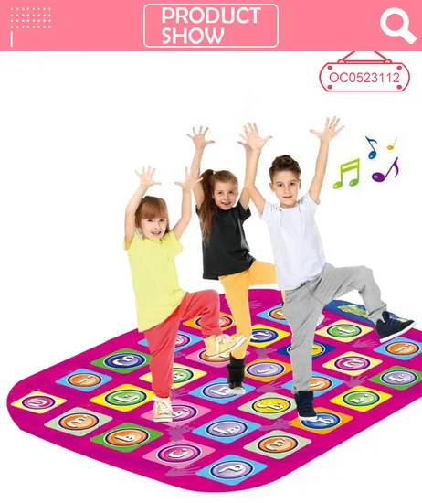 Wholesale Electronic Popular Battery Toys Musical Piano Dancing Floor Mat Toy for Kids