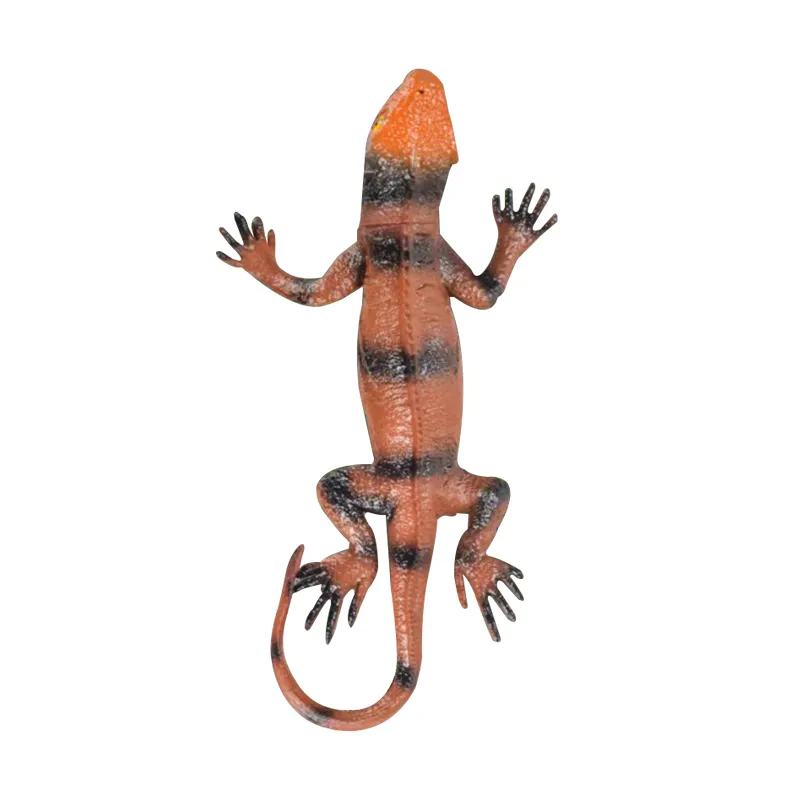 Wholesale Montessori Educational Animal Model Realistic Rubber Lizard Toys