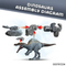 Tank Fight Toy Walking Dinosaur Toy Game with Shooting Gun Toy for Sale