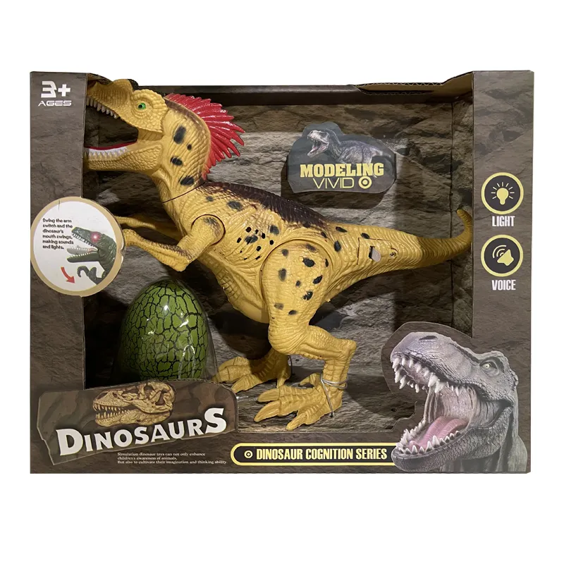 Game Dinosaur Party Game Toy for Children Learning Animals Toys with Light Sound