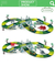 Plastic Dinosaur World Road Toy Car Race Tracks Assembly Toys Color Flexible Toys for Kids