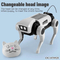 Wholesale Intelligent New Product 2in1 Kids Plastic Electronic Realistic Remote Control Dog Robot Toys