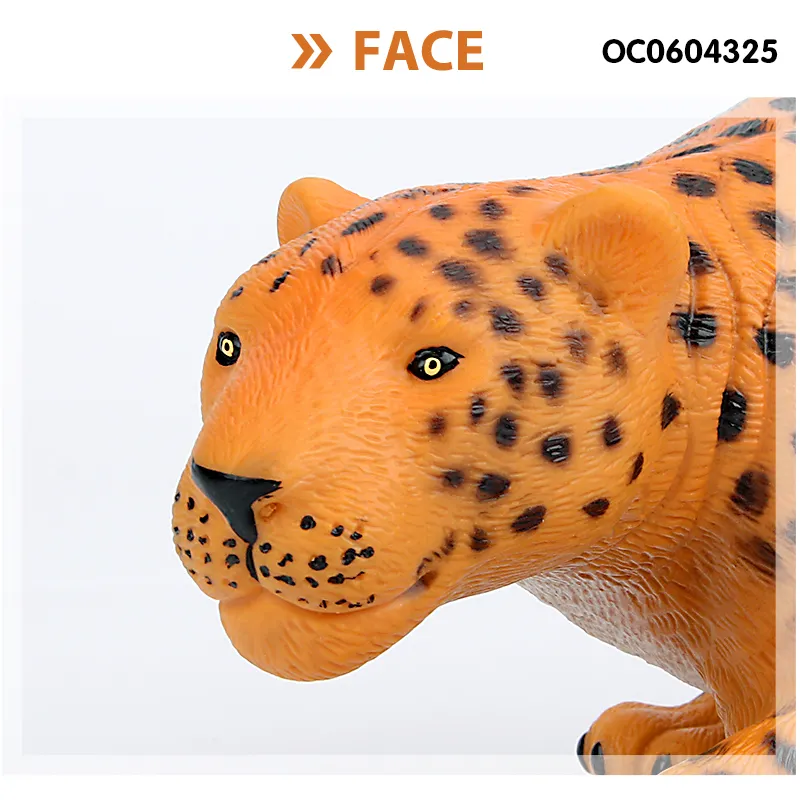Wholesale Montessori Educational Popular Action Figure Rubber Zoo Animals Wild Animal Toys