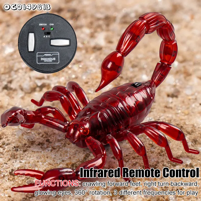 Wholesale Funny Realistic Remote Control Plastic Animal RC Simulation Toys for Kids