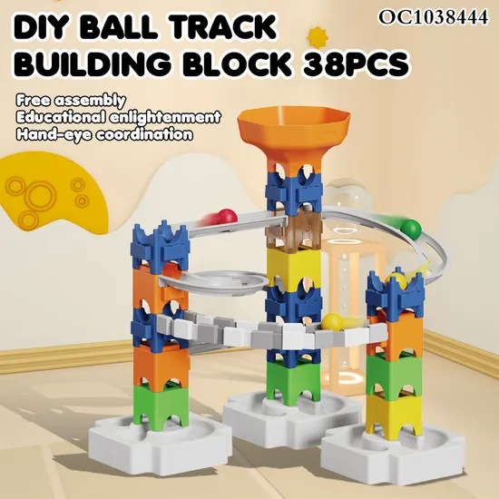 Wholesale Educational Montessori Plastic Building Blocks Construction Educational Toy