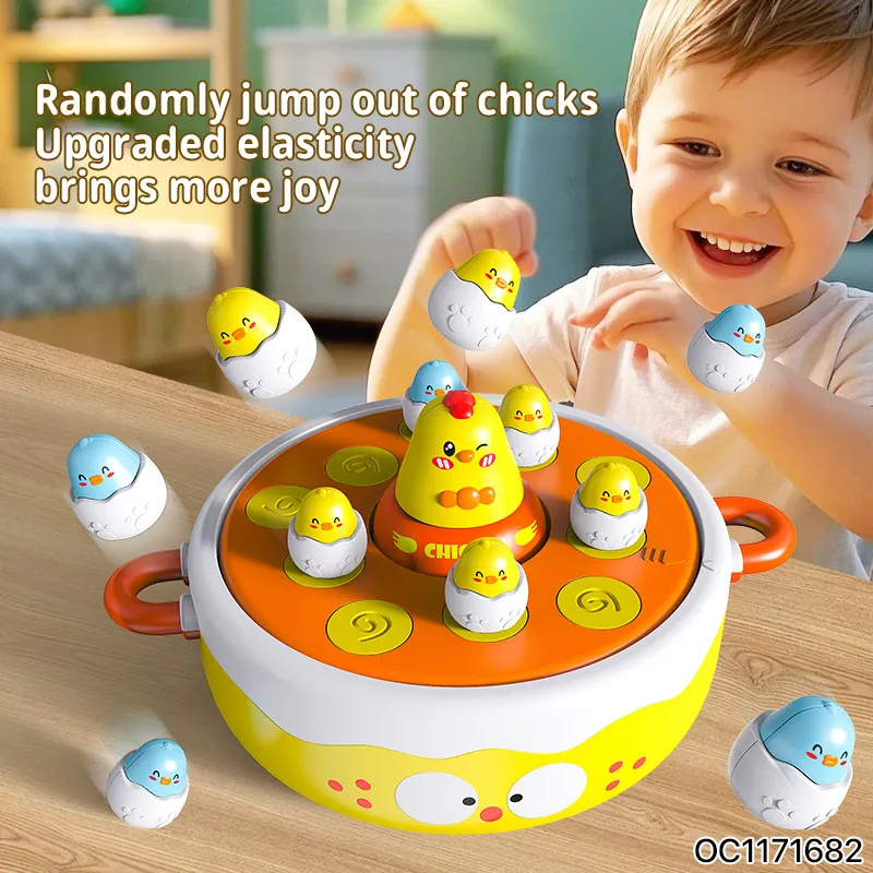 Wholesale Baby Electric Bo Montessori Educational Duck Fishing Child Games Children Toys with Music