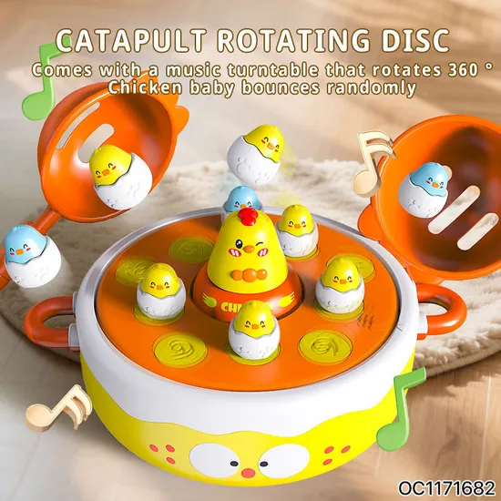 Wholesale Baby Electric Bo Montessori Educational Duck Fishing Child Games Children Toys with Music