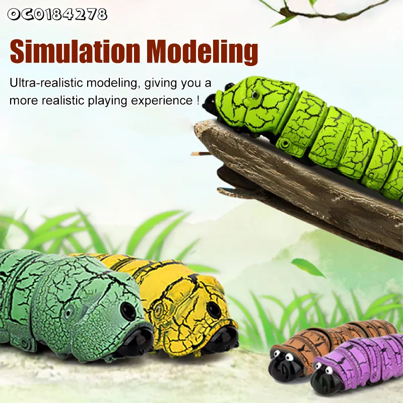 Wholesale Animal Model Realistic Crawling and Flying Insects Spray Remote Control Toy for Kids