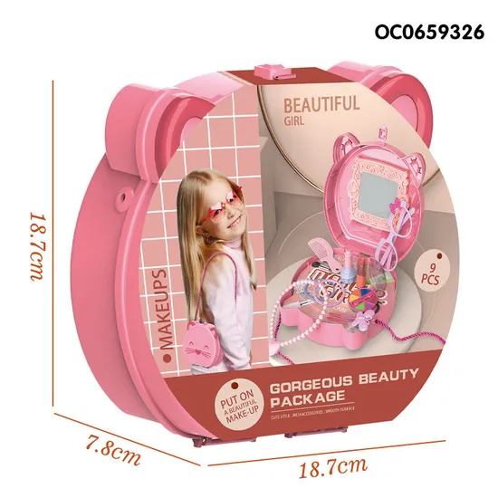 Pretend Fashion Children's Makeup Box Sets Beauty Set Make up Kit Girls Toys for Kids Girls