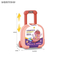 Wholesale High Quality Pretended Portable Beauty Makeup Play Game Make up Kids Girl Plastic Hair Salon Beauty Toys