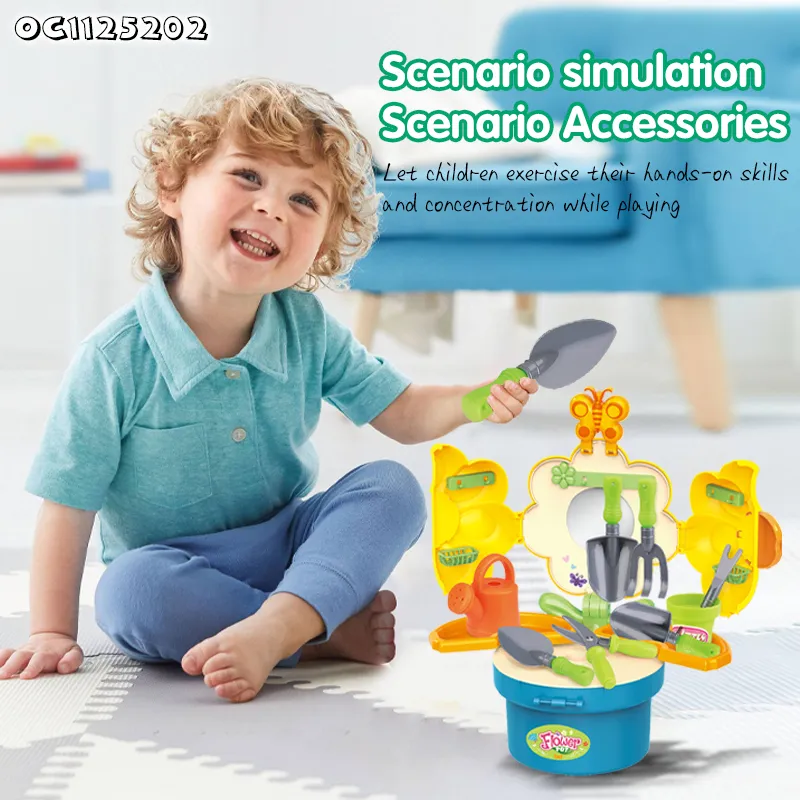 Wholesale Flower Design Kid Water Play Outdoor Summer Plastic Beach Sand Beach Shovel Toy