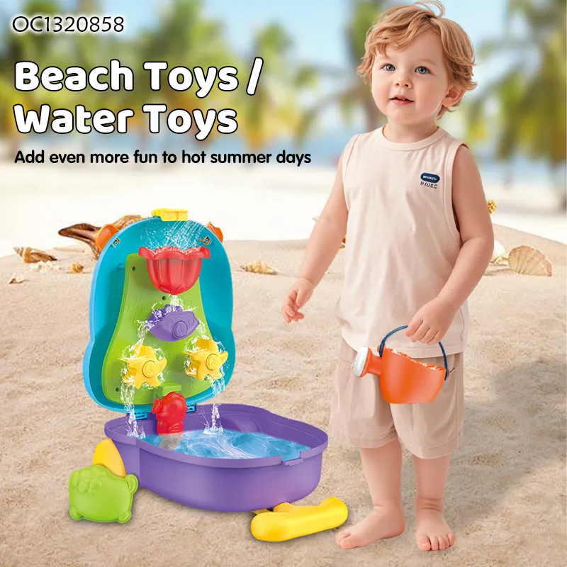 Wholesale Summer Outdoor Summer Castle Molds Play Plastic Water Sand Beach Toys for Kids