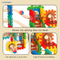 Wholesale Montessori Educational 185PCS Plastic Children's Building Block Balls Set for Children
