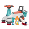 Girls Pretend Play & Preschool Gaming Cleaning Tool Toy for Kids Swing Car Ride