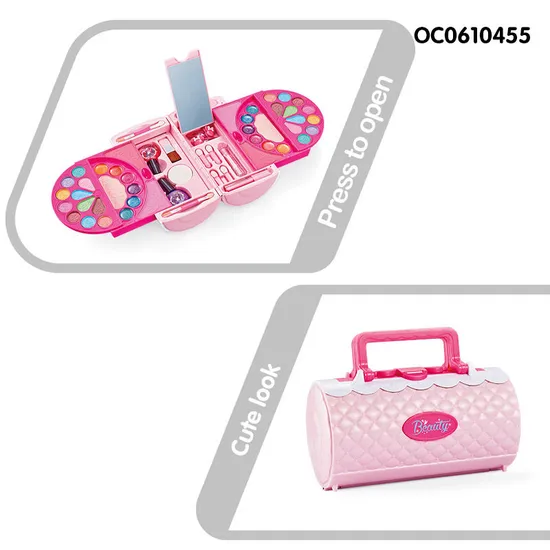 Wholesale Fashion Baby Girl Cosmetic Set Nail Polish Beauty Fashion Pretend Toys for with Makeup