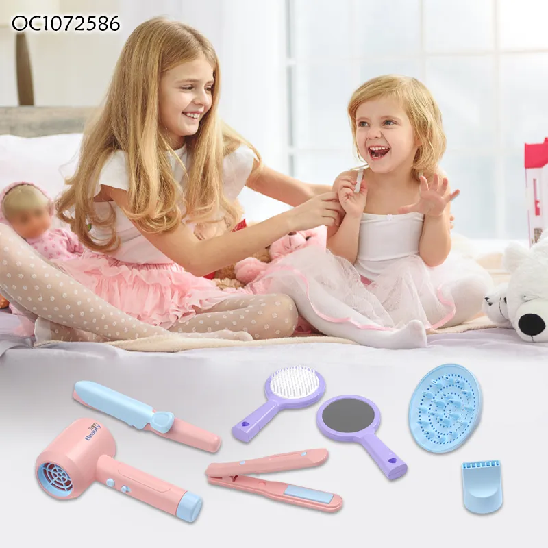 Girls Hair Kids Beauty Fashion Pretend Children Make up Play Makeup Set Toy for Wholesale
