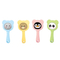 Wholesale Montessori Lovely Sensory Teether Rattle Set Baby Food Silicone Teether Toy