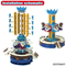 95PCS Wholesale Educational Plastic Montessori DIY Building Toys for Kids with Lights Music