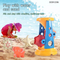 Wholesale Summer Sea Animals Silicone Construction Sand Truck Beach Plastic Outdoor Toys for Children