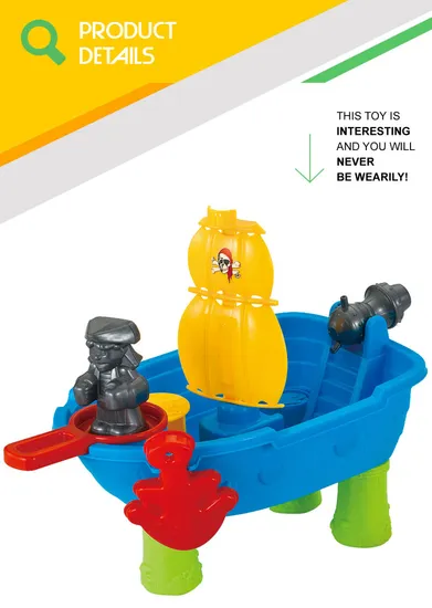 Wholesale Water Plastic Outdoor Equipment Boats Friendly Summer Beach Sand Toy for Kids