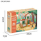 Wholesale Educational Montessori 3D Creative House and Educational Plastic Building Blocks Kids Learning Toy for Children