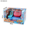 Funny Role Pretend Play Shopping Supermarket Cashier Register Toys Desk Toy for Children with Plastic Dessert Toys