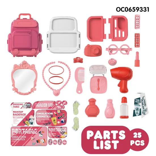 Wholesale Cosmetic Baby Kids Makeup Set Dress up Pretend Portable Makeup Play Toys